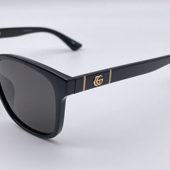 BRAND NEW GUCCI GG0637SK 001 Black Grey Unisex Sunglasses main image 10